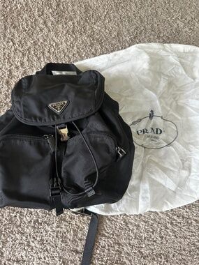 Prada nylon backpack